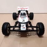 ネオマイティフロッグの前輪をスパイクタイヤに変更2