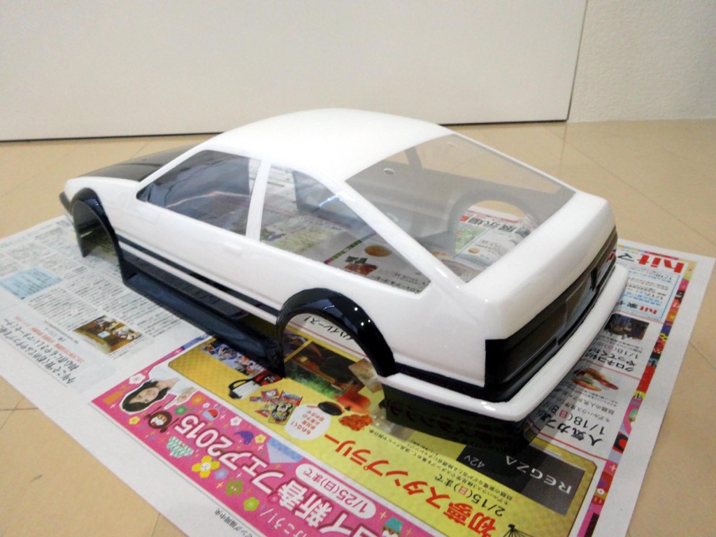 AE86塗装完了