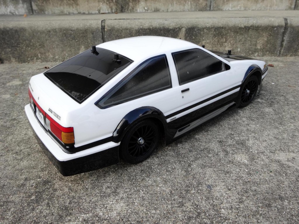 AE86塗装スモーク完了