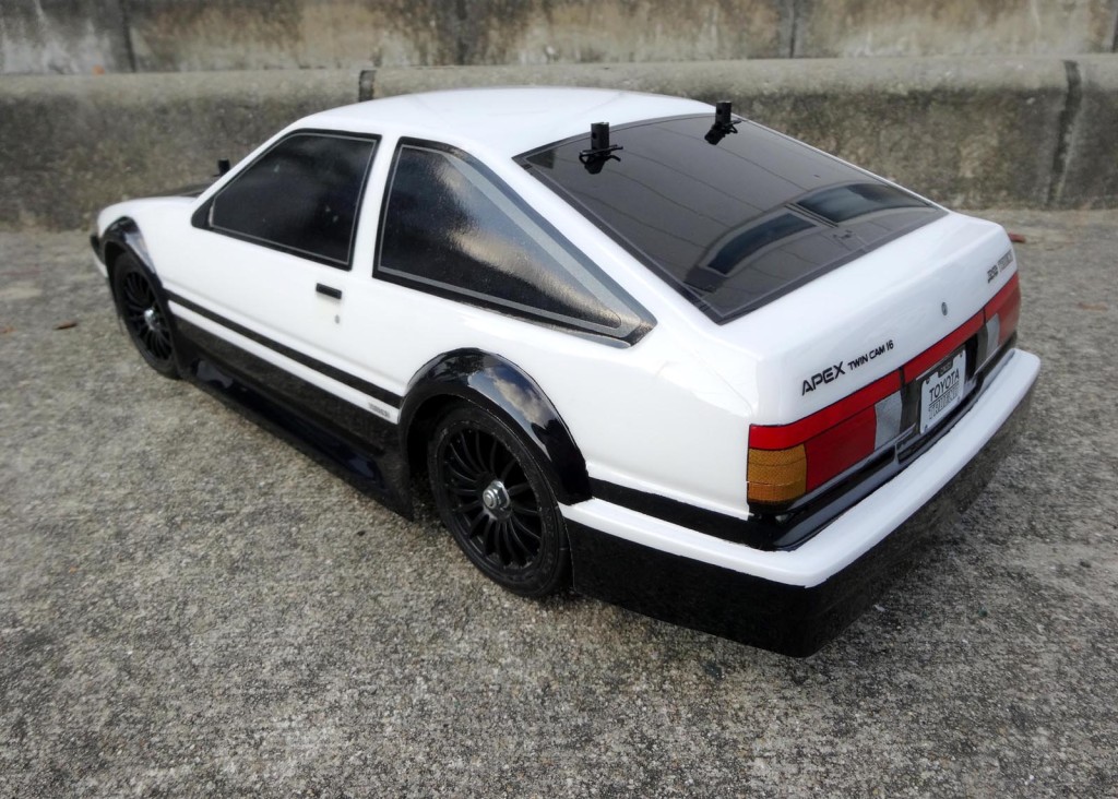 AE86塗装スモーク完了