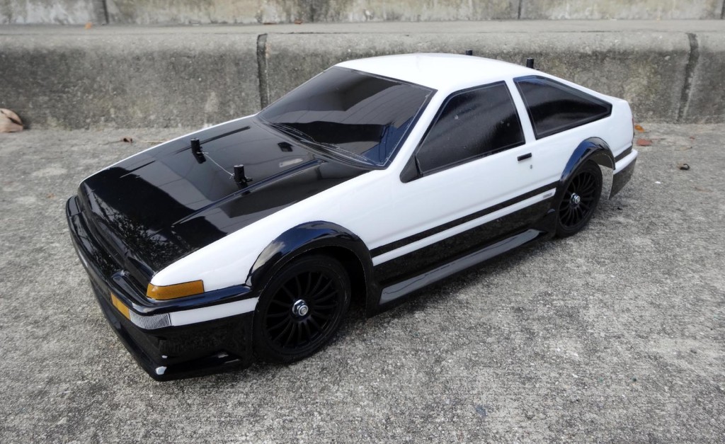 AE86塗装スモーク完了