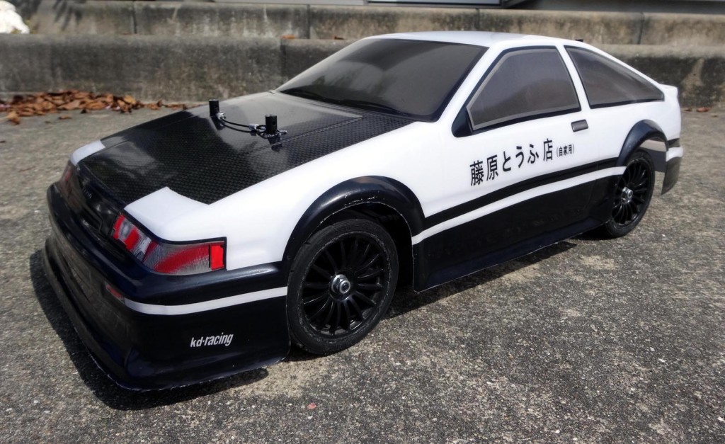 AE86塗装済ボディ