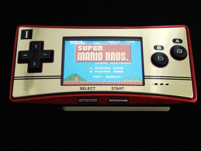 ゲームボーイミクロ ファミコンカラー-