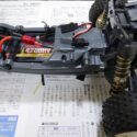 DT-03にショートリポを入れて、ESCと受信機も内部に収納して低重心化した
